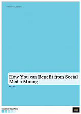 How you can Benefit from Social Media Mining