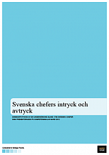 Svenska chefers intryck och avtryck